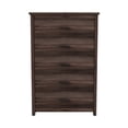 thumbnail image 7 of Farmhouse 5 Drawers Dresser, Wooden Chest of Drawers, Accent Storage Cabinet, Modern Rustic Closet Dressers Chest Organizer for Bedroom, Living Room, 7 of 7