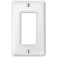 thumbnail image 2 of Amerelle Ceramic Rocker-GFCI Wall Plate 3020RW - White, 2 of 2