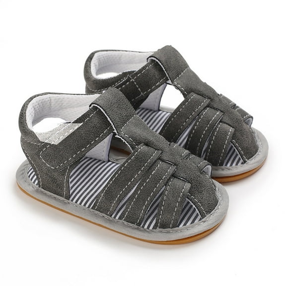 Mepaouo Infant Baby Girl Boy Sandals Comfort Summer Outdoor Casual Beach First Walking Shoes 0-18M