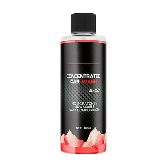 Concentrated Car Wash, Wax and Ceramic Coating Safe, Highly Lubricated Foaming Car Wash Soap For Foam Cannon - Remove Loose Dirt and Grime - Great Addition to Car Wash 3.38fl oz