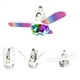 thumbnail image 2 of Luz RGB Bluetooth 5.0, luz nocturna para niños en forma de abanico con lámpara plegable que cambia de color, 120 x 240 mm, 2 of 5