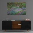 thumbnail image 4 of Epic Art 'The Artist's Garden at Giverny' by Claude Monet, Acrylic Glass Wall Art, 36"x24", 4 of 7