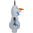 thumbnail image 3 of Gemmy Christmas Airblown Inflatable Olaf Disney , 4 ft Tall, Multicolored, 3 of 4