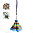 thumbnail image 2 of Ounissouiy Falling Star Ornamento Colgante Montado Wind Chimes Decoración Colgante Alta Fácil de instalar Falling Star Juguete para el Kits de decoración para fiestas Azul Ounissouiy HA027576-02, 2 of 6