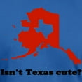 thumbnail image 3 of CafePress - Isn't Texas Cute Compared To Alaska Shirt Men's Cl - Men's Fitted T-Shirt, 3 of 4