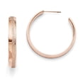thumbnail image 1 of Boucles d'Oreilles Créoles Rondes à Tige Rose en Acier Inoxydable, 1 of 6