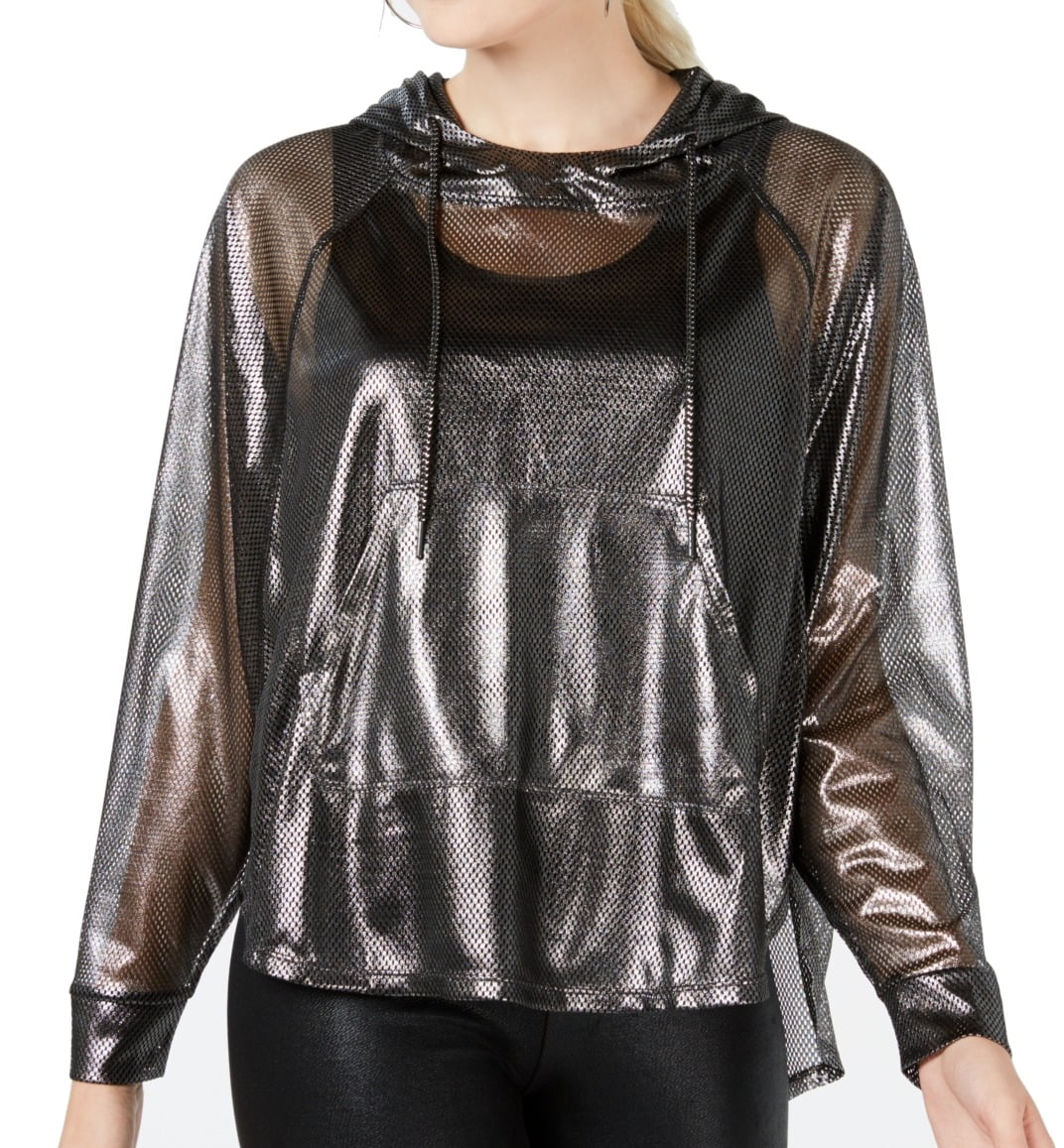 Material Girl Activewear Jackets Womens Windbreaker Medium Activewear