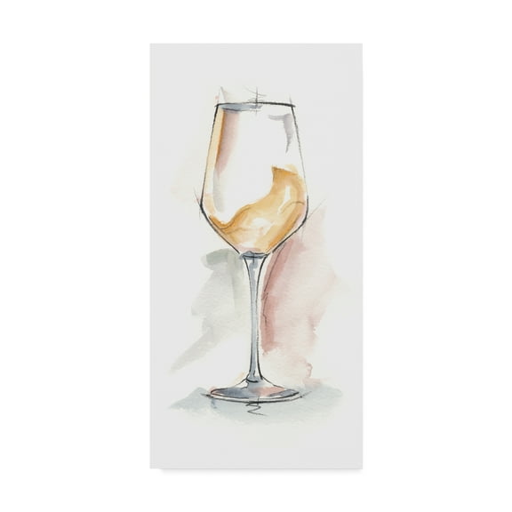 Trademark Fine Art 'Wine Glass Study I' Canvas Art by Ethan Harper