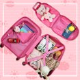 thumbnail image 6 of Tobbi Kids Luggage Set, Rolling Carry on Suitcase for Toddlers Boys Girls Aged 3-6, 6 of 7
