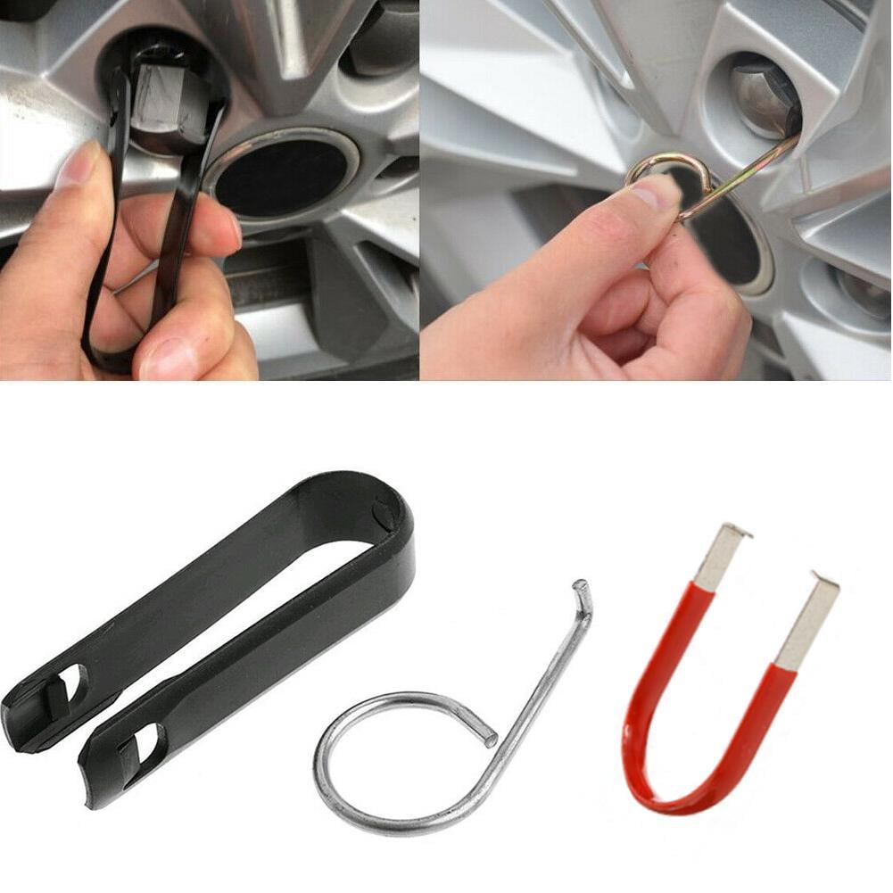 METAL Removal Tool for Wheel Bolt Nut Caps Covers fits FORD TRANSIT 