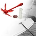 thumbnail image 4 of Folding Grapnel Anchor Portable With 20M Rope With Float 2.5kg Grappling Hook Anchor For Sailboat Speedboat Ski Boating Fishing ,Long Lasting, 4 of 6