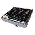 thumbnail image 4 of CODA The Shower Drain Relocator Mover with SereneDrains Square Drain 4" Stainless Steel, 4 of 10