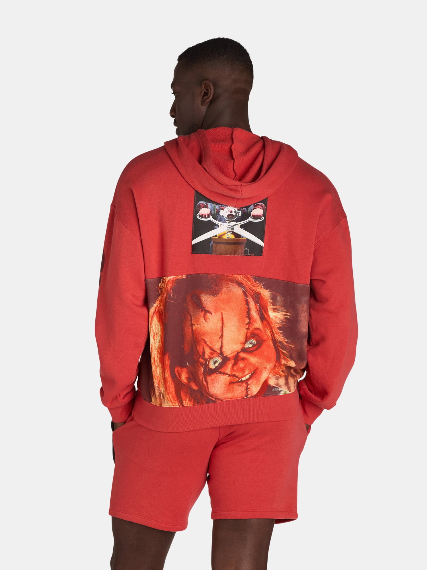 ZHANGXM Fashion All-Print Pullover 3D Printing Chucky Hoodie