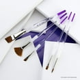thumbnail image 3 of SG310 | Soft-Grip™ 5pc Synthetic Sable Variety Brush Set, 3 of 8