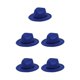 thumbnail image 1 of Gorros de Poliéster Elegantes y Ecológicos Qarigey para Festivales y Fiestas color azul M, 1 of 6