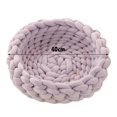thumbnail image 2 of Lits pour Chats d'Intérieur Chiens, Lit pour Chaton Chiot Chaton Rond Doux Polyester Coton Coussins pour Animaux Lits Lavables, 2 of 5