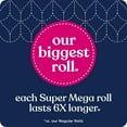 thumbnail image 2 of Quilted Northern Ultra Plush Toilet HYZ01 Paper, 8 Super Mega Rolls = 48 Regular Rolls, 3X Thicker*, 3 Ply Soft Toilet Tissue, 2 of 3