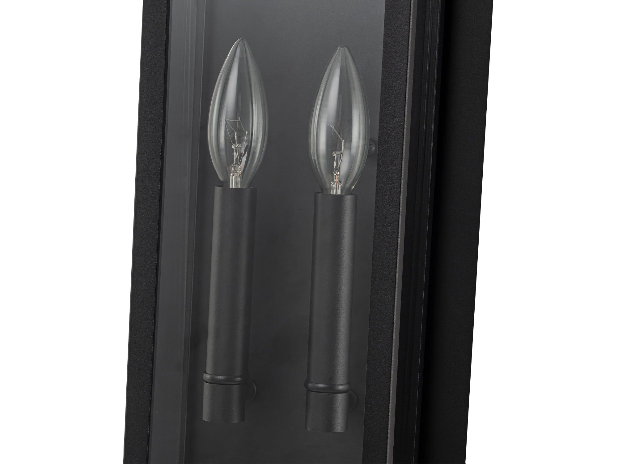 2-Light Modern outdoor wall sconce