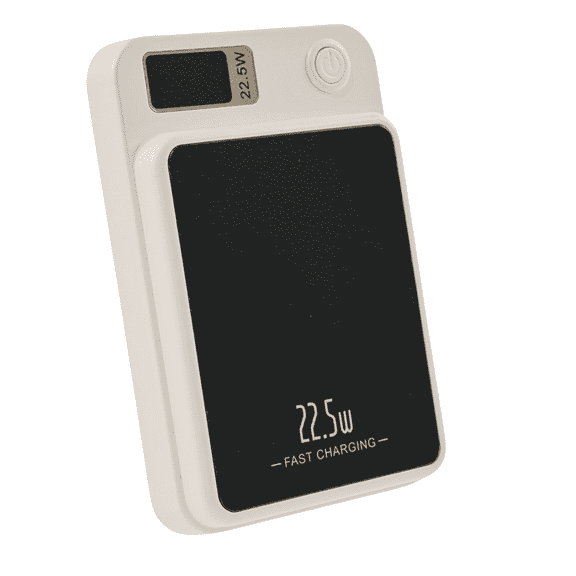 Magnetic Wireless Power Bank, 10000mAh Magnetic Portable Charger for iPhone, for MagSafe 22.5W Battery Pack Fast Charging with LED Display, Compatible with Smartphones, Tablets, etc