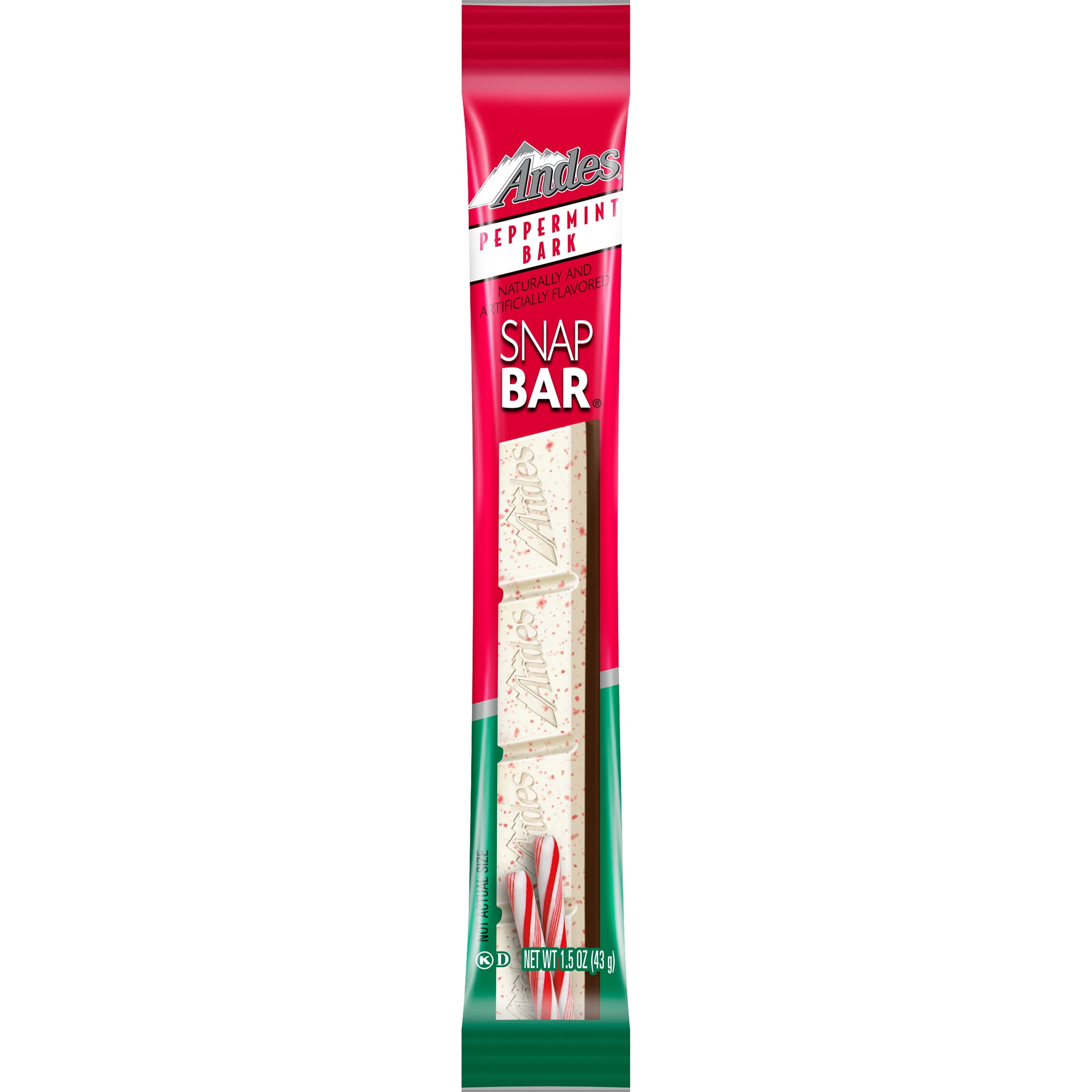 Charms Andes Peppermint Bark Snap Bar 1.5 oz.