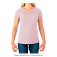 thumbnail image 3 of Playera Fruit Of The Loom para Mujer, Cuello Redondo Manga Corta Rosa Talla  G, 3 of 4