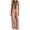 Pink, variant on VBVC Women's Sleeveless V-Neck Wide Leg Jumpsuit, Summer Zipper Palazzo Pants For Women, Ladies' Stand Collar Boho One Piece Outfit with Pockets,Beige,S-2XL