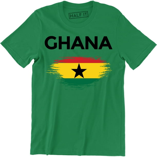 Half It - Republic of Ghana West Africa Black Star National Flag ...