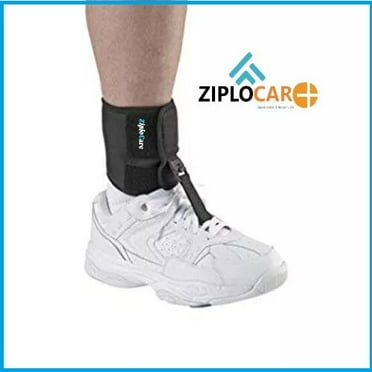 Drop Foot Brace Foot Up AFO Brace Unisex Fits for Right/Left Foot Orthosis Ankle Brace Support, Improve Walking Gait,