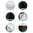 thumbnail image 5 of Halloween Door Sticker Refrigerator Stickers Horror Wall Decal Self-Adhesive Waterproof Removable Door Murals Wallpaper Home Decoration,SP-F703,L(45x200cmx2Pcs), 5 of 15
