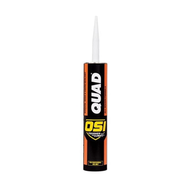 OSI 1637190 10 oz Elastomeric Polymers Window & Door Sealant Black - pack of 12