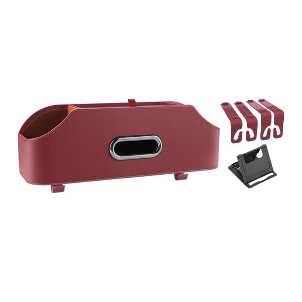 Organizador de Respaldo de Asiento de Coche Kusrkot Rojo