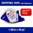 SealIt Mail & Ship Moving and Storage Shipping and Packing Tape, 1.89