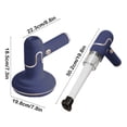 thumbnail image 3 of Aspirador de cama de mano 100W | Colchón inalámbrico Sofá Removedor de pelo para mascotas | Filtro HEPA | Luz violeta UV | Potente succión de 7500Pa | Tela para tapicería de coche | 26x26x8cm, 3 of 6