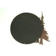 thumbnail image 4 of Mayrich Black Bear Forest Wall Mirror Decorative Metal Bathroom Bedroom Lodge Accent, 4 of 4