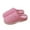 Pink, variant on Fesfesfes Woman Dress Shoes Slippers Fall And Winter Warm Home Indoor Men And Women Couples Cotton Slippers Thick Non-Slip Plush Thick-Soled Cotton Slippers 7.5-8.5(40-41)