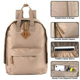 Summit Ridge Lightweight Unisex Laptop Backpack, Adjustable Padded ...