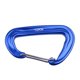 thumbnail image 4 of 4pcs Azul 12KN D e Alambre de Del Mosquetón Clip Gancho Viaje Camping Escalada Cola Mosquetón de escalada, 4 of 4