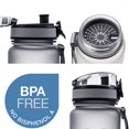 thumbnail image 3 of Botella de agua Embrava Best Sports de 1 litro con correa y filtro transparente, 3 of 6