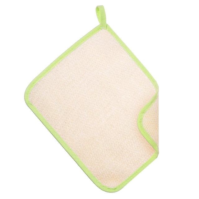 Bewildely Depurador corporal Práctico Limpiador de alta eficiencia Cómodo fregado Espalda Cuello Brazos Piernas Toallas de ducha Toalla para baño Juegos de accesorios de baño Verde Bewildely HA059358-03