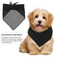thumbnail image 2 of LEORX 4Pcs Dog Bandana for Pets in Colors 30.3x13.8in, 2 of 8