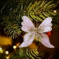 thumbnail image 5 of WEGFTDUOP Christmas Tree Butterflys Ornaments Wreath Decor Ceiling Wall Decoration For 2025 Year Gifts Holiday Glittering Butterflys Christmas Tree Hanging Ornament, 5 of 5