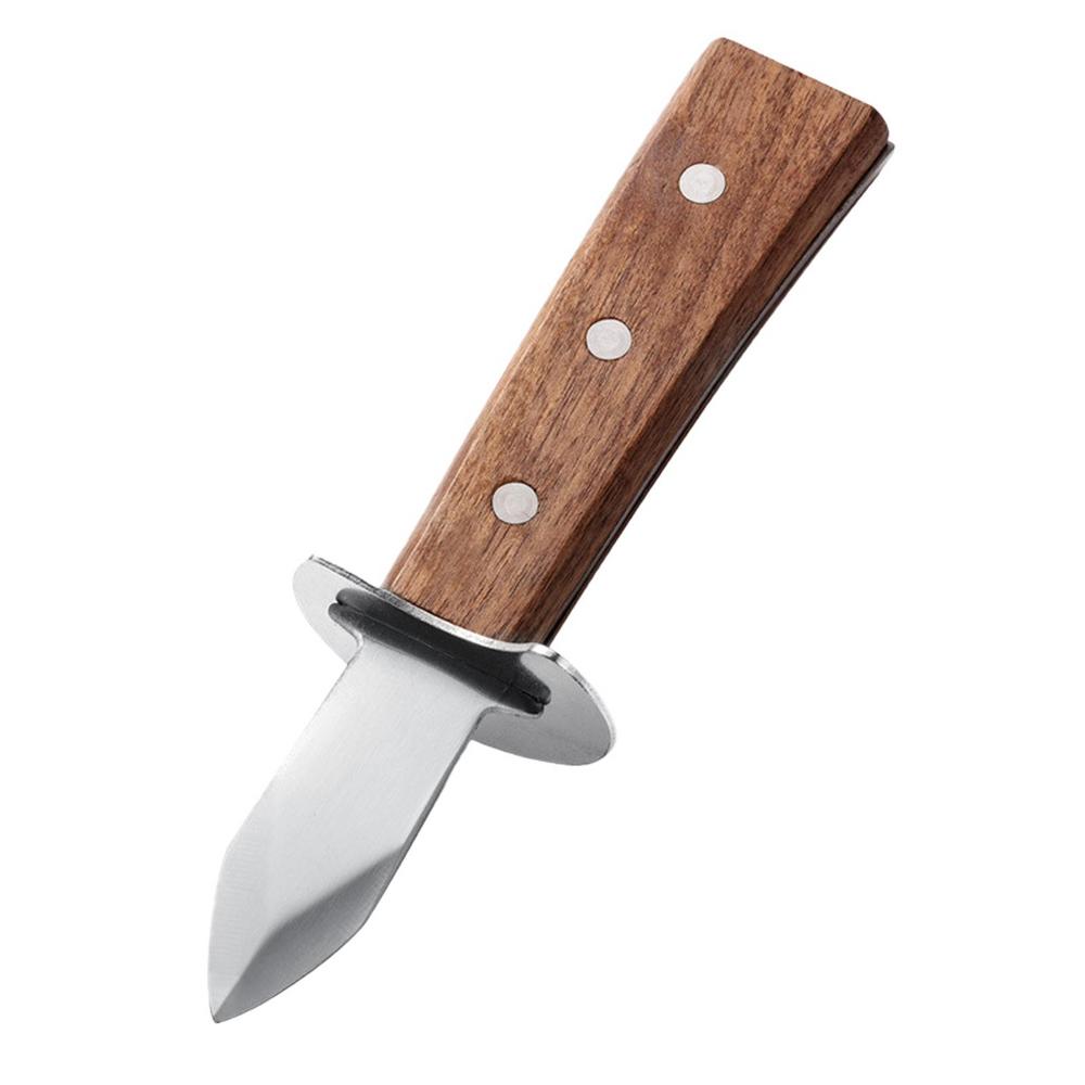 Oyster Shucker Shucking Tools for Clam Oyster Shucking Tool with Antiskid Handle, Oyster