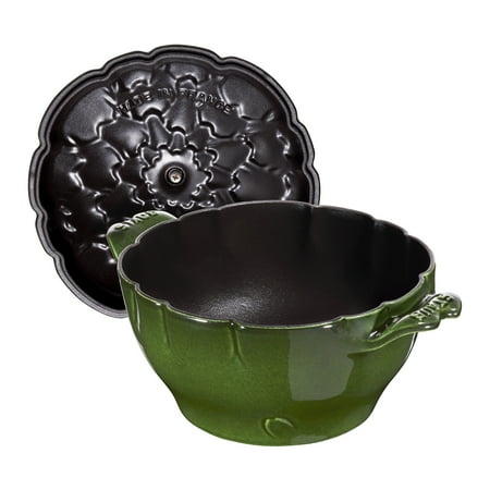 Staub - Cast Iron 3-qt Artichoke Cocotte - Basil