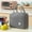 Grey, variant on Custom Portable Cute Design Women Kids Insulated Lunch Bento Thickened Thermal Insulation Cooler Bag Washable Lunch Bags for Men Six Pack Insert Women's Lunch Bag with Shoulder Strap Work Bags for