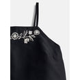 thumbnail image 3 of Weekend Academy Girls Embroidered Cotton Handkerchief Tank Top, Sizes 4-18, 3 of 3