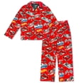 thumbnail image 1 of Conjunto de pijama Hot Wheels para niño, estilo abrigo de franela de 2 piezas, 1 of 5