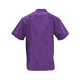 thumbnail image 2 of Gravity Threads Mens Guayabera Summer Shirt - Purple - Large, 2 of 2