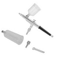 thumbnail image 2 of Kit de aerógrafo de alimentación por gravedad de doble acción de 0,3 mm para pintura de artista de decoración de pasteles, 2 of 8