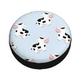 thumbnail image 3 of Gaeub Cute Farm Cow 14-17in Tire Cover, Spare Tire Cover, for Camper Caravan, Trailer, Car, Truck, SUV, Jeep - 15 inch, 3 of 9