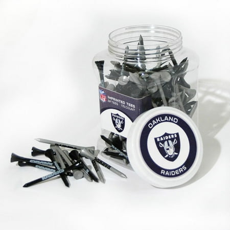 Team Golf NFL Oakland Raiders Jar Of 175 Golf Tees